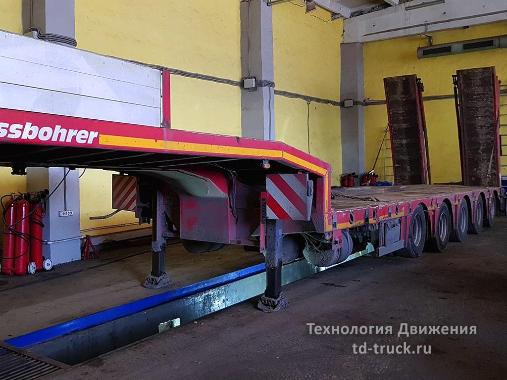 Ремонт низкорамного Kassbohrer